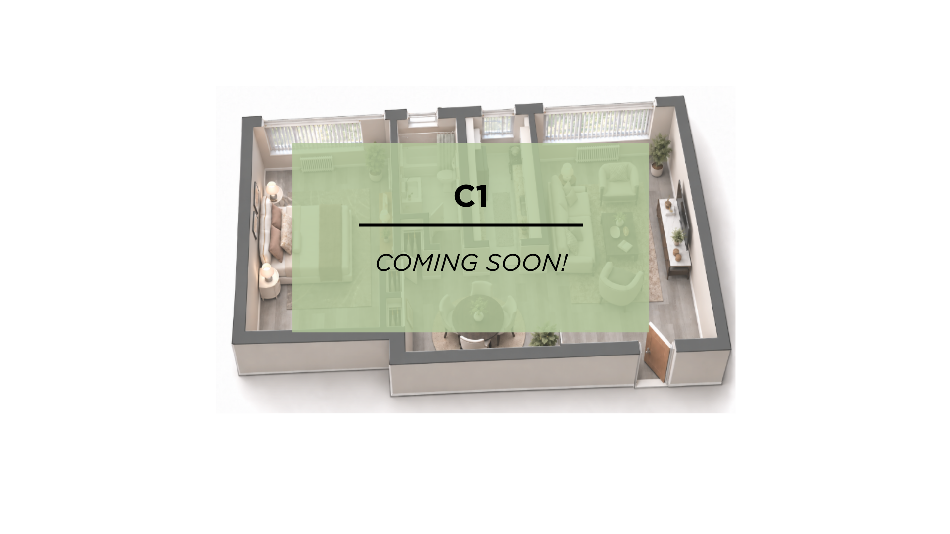 Floor plan for 3 beds, 2 baths, 1200 sqft